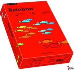 Papier xero kolorowy A4 160g 250 ark. RAINBOW R28 ciemnoczerwony 88042483