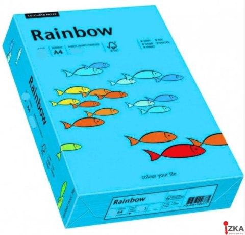 Papier xero kolorowy A4 160g 250 ark. RAINBOW R87 niebieski 88042747