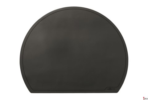 Podkład na biurko, półokrągły, 650x520 mm Cza rny 729501 DURABLE
