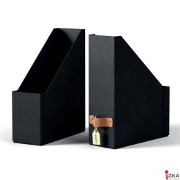 Pojemnik na dokumenty Leitz Puro, z tektury w 100% z recyklingu, 2 szt., czarny 24710095