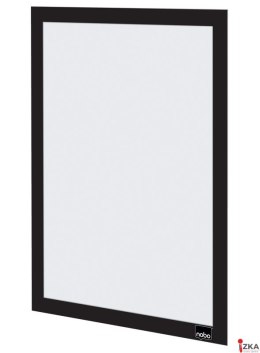 Samoprzylepna, magnetyczna ramka Nobo na plakat (2 szt.), A4, czarna 1915697
