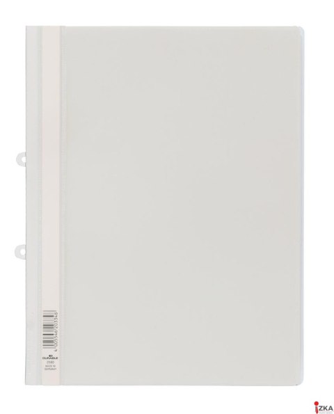 Skoroszyt A4 z PVC, z możliwością wpięcia do segregatora Biały 258002 DURABLE