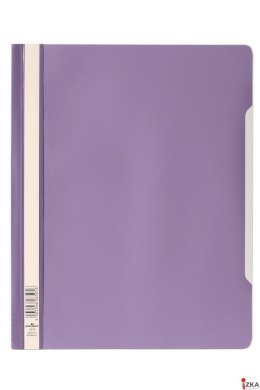 Skoroszyt A4 z przezroczystą okładką standardowy z PVC lila 257033 DURABLE