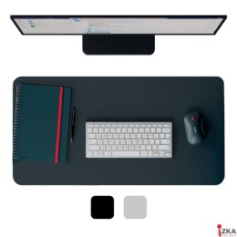 Skórzana mata Leitz na biurko, 700 x 360 mm, ciemnoszara 53850089