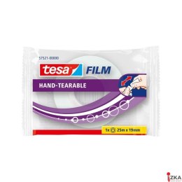 TAŚMA BIUROWA TESAFILM 25MX19MM URYWALNARĘCZNIE 57521-00000-00
