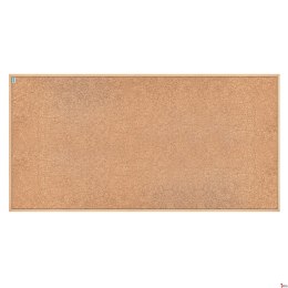 Tablica korkowa w ramie drewnianej 200x100cm MEMOBE SMART
