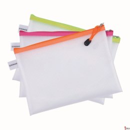 Teczka DONAU z suwakiem Zipper Bag A4 343x246 mm EVA mix kolorów 1798101PL-99