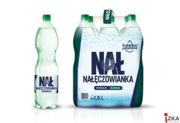 Woda NAŁĘCZOWIANKA mocniejszy gaz 1.5L butelka PET zgrzewka 6 szt. KAUCJA