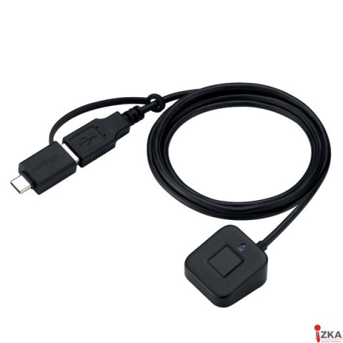 Zabezpieczenie z czytnikiem linii papilarnych Kensington VeriMark_ Desktop 2.0, USB-A/USB-C, K64741WW