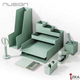 Zestaw Organizacyjny Nusign ENS003, 13 elementów, zielony ENS003-GR Deli