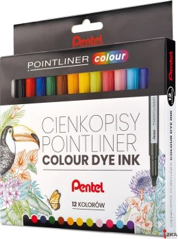 Zestawy POINTLINER colour 12 szt. S40-ST12PL Pentel