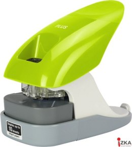 Zszywacz bezzszywkowy nabiurkowy (do 10 kartek) SL-112A zielony, 31261 PLUS