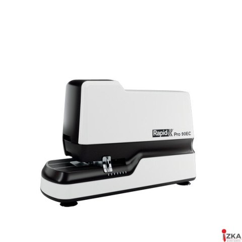 Zszywacz elektryczny Rapid Pro 90EC, na zasilacz, biały, 5 lat gwarancji, 50 kartek
