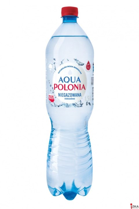 BEZ KAUCJI Woda AQUA POLONIA niegazowana 1.5L zgrzewka 6 szt.