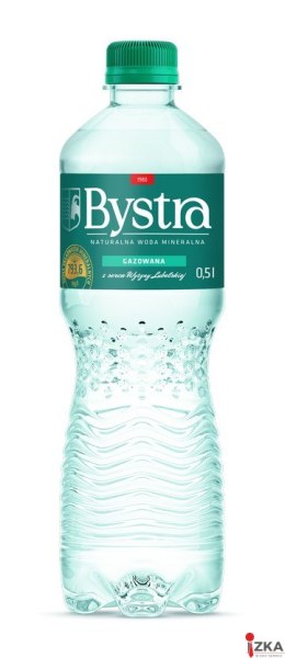 BEZ KAUCJI Woda BYSTRA 0.5l gazowana zgrzewka 12 szt.