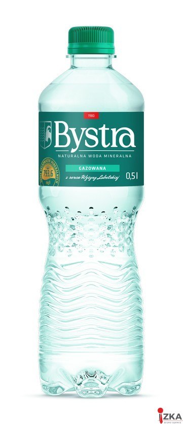 BEZ KAUCJI Woda BYSTRA 0.5l gazowana zgrzewka 12 szt.