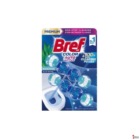 BREF Zawieszka WC COLOR AUTO AKTIV EUCALYPTUS 2x50g 54046