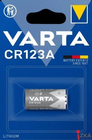 Bateria litowa 3V CR123A VARTA
