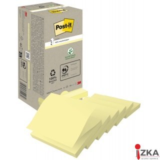 Bloczek samoprzylepny Post-it Z-Notes Żółte 76x76mm 16 bloczków po 100 karteczek harmonijkowe SALE