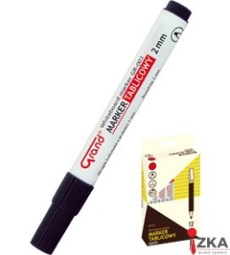 Marker tablicowy GR-003 okrągła końcówka czarny GRAND 160-1308