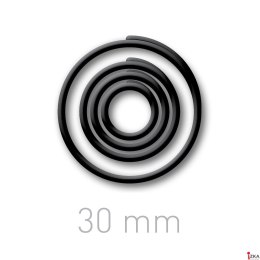Pierścienie wzmacniające, etykiety samoprzylepne, kółko do oprawy dokumentów Opus O.easyRing 30 mm, 60 szt./op. czarny