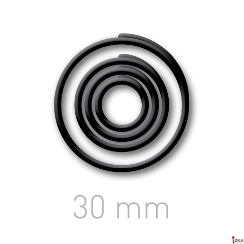 Pierścienie wzmacniające, etykiety samoprzylepne, kółko do oprawy dokumentów Opus O.easyRing 30 mm, 60 szt./op. czarny