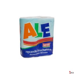 Ręcznik papierowy ALE w roli, 2W, 23x20cm, 2 rolki, 98021 SALE