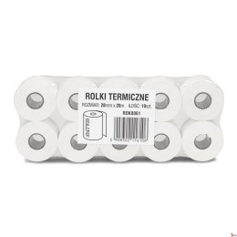 Rolki termiczne DOTTS 28mm x 20m (10szt) BPA FREE