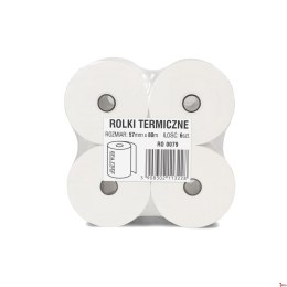 Rolki termiczne DOTTS 57mm x 90m (4szt) BPA FREE