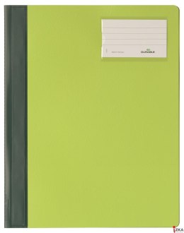 Skoroszyt A4 z kolorową okładką,rozszerz. PCW zielony 250005 DURABLE