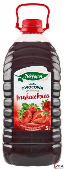 Syrop HERBAPOL Truskawka, 6500g/5l