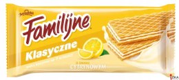 Wafle FAMILIJNE Cytrynowe 180g JUTRZENKA