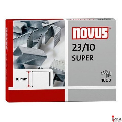 Zszywki 23/10 SUPER 1000 NOVUS 042-0531 NO