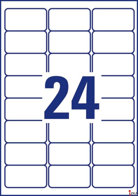 Etykiety UltraResistant L7912-10 63,5x33,9 10ark polietylenowe Avery Zweckform