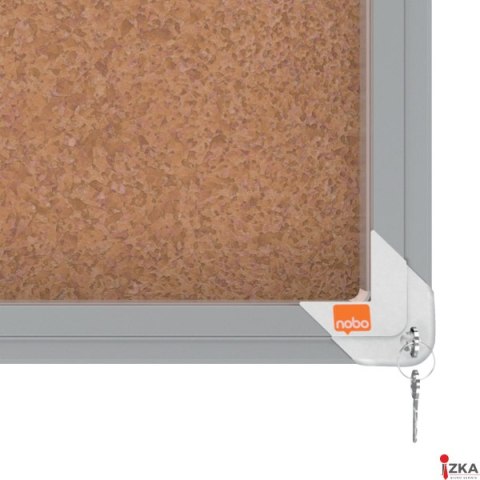 Gablota korkowa Nobo Premium Plus 18xA4 (drzwiczki przesówne) 1902575