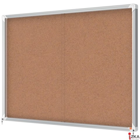 Gablota korkowa Nobo Premium Plus 18xA4 (drzwiczki przesówne) 1902575