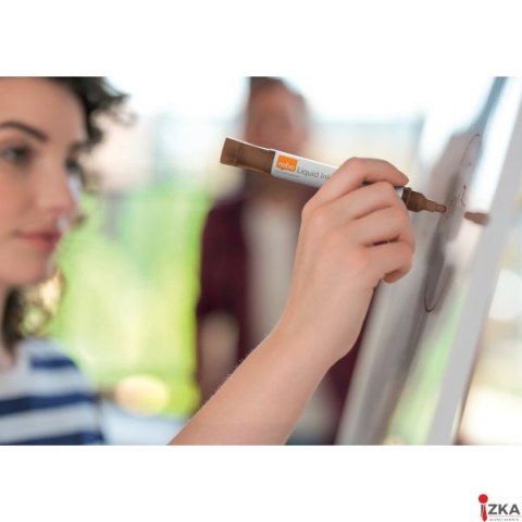 Markery Liquid Ink, różne kolory, 10 szt 1915381 NOBO