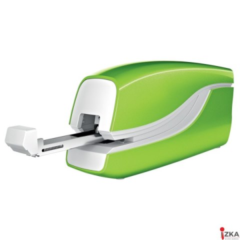 Zszywacz elektryczny na baterie WOW, zielony, 3 lata gwarancji, 10 kartek 55661054 LEITZ