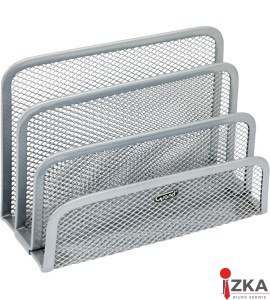 Stojak na koperty TY192/GR-034, srebrny siatka GRAND 120-1122