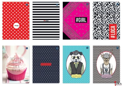 Zeszyt A5 16k 3-linia /202/204/205 INTERDRUK