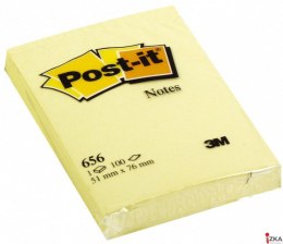 Bloczek_samoprzylepny POST-IT_ (656), 51x76mm, 1x100 kart., żółty