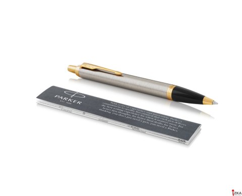 Długopis (niebieski) PARKER IM BRUSHED METAL GT 1931670, giftbox Długopis (niebieski) PARKER IM BRUSHED METAL GT 1931670, giftbox