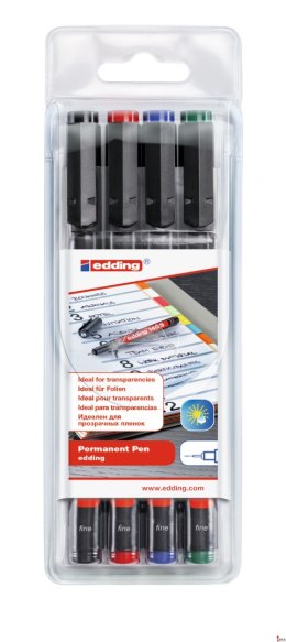 Foliopis 0.6 141 F 4szt.EDDING końcówka okrągła