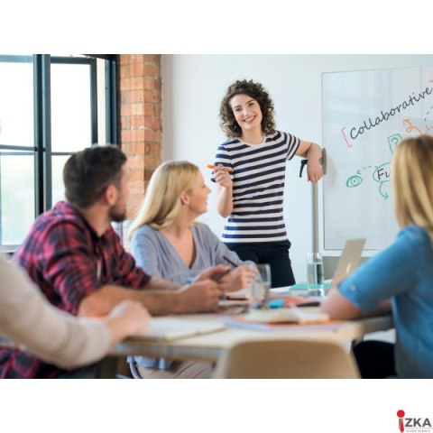 Mobilna tablica ze stali lakierowanej NOBO Classic 150x120 1901031