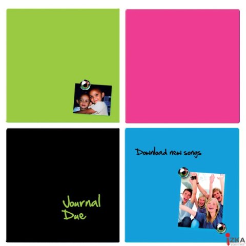 Tabliczka magnetyczna REXEL 360x360mm niebieska 1903873