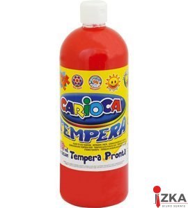 Farba tempera 1000 ml, czerwony CARIOCA 170-1444/170-2643 Farba tempera 1000 ml, czerwony CARIOCA 170-1444/170-2643