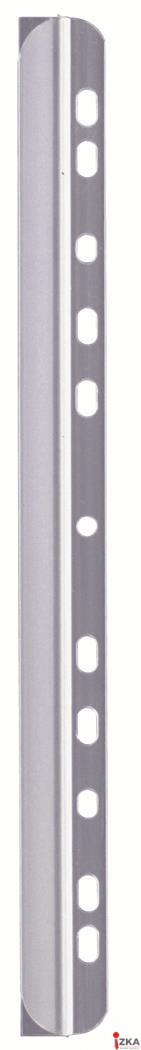 Grzbiety zaciskowe DURABLE A4/30 z listwą do segr. ring 50szt 290219
