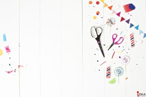 Nożyczki biurowe SCOTCH (1468TNS-MIX), tytanowe, 20cm, czarno-szare