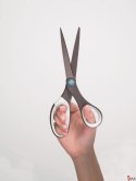 Nożyczki biurowe SCOTCH (1468TNS-MIX), tytanowe, 20cm, czarno-szare