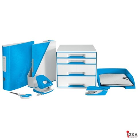 Półka na dokumenty LEITZ Plus niebieska WOW 52263036 Półka na dokumenty LEITZ Plus niebieska WOW 52263036